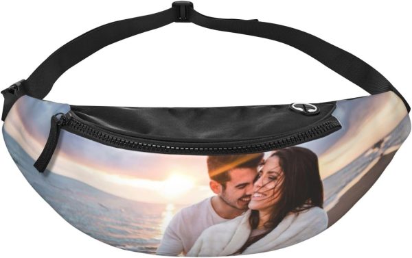 Custom Sling Bag for Women Men Personalized Sling Backpack with Your Photo Text Customized Chest Bag for Outdoor Travel. Style5 - Image 2