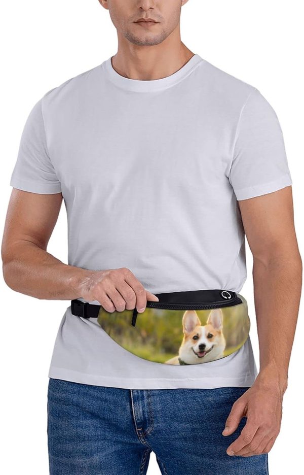 Custom Fanny Pack for Women Men Personalized Adjustable Waist Bag. Design Your Photo Text Belt Bags for Travel Running Cycling Hiking Sports - Image 3