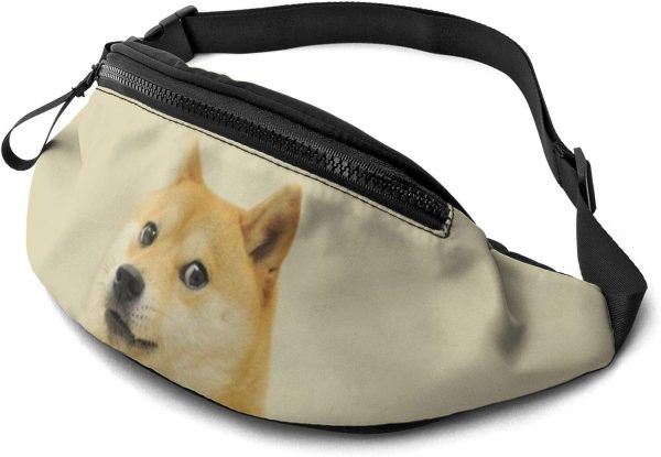 1-300PCS Custom Fanny Pack Waist Bag Personalize Bum Bags With Adjustable Belt Outdoor Travel Beach Shoulder Hip Bag For Women & Men (Black) - Image 7