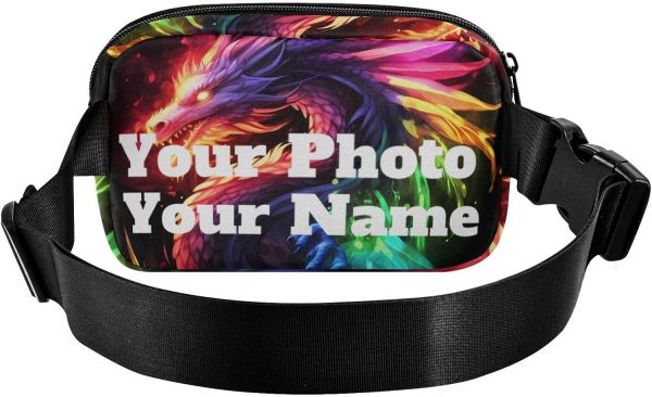 Custom Photo Name Fanny Packs for Women Fanny Pack For Men Belt Bag Crossbody Fanny Packs for Women Running Fanny Pack Waist Pack 21341053 - Image 2