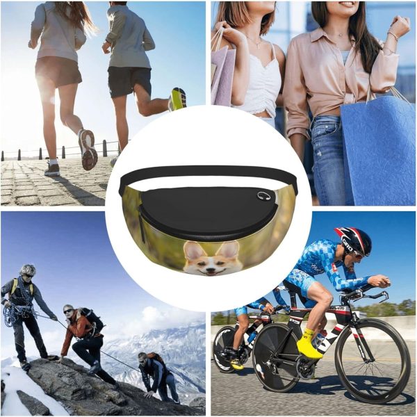 Custom Fanny Pack for Women Men Personalized Adjustable Waist Bag. Design Your Photo Text Belt Bags for Travel Running Cycling Hiking Sports - Image 7