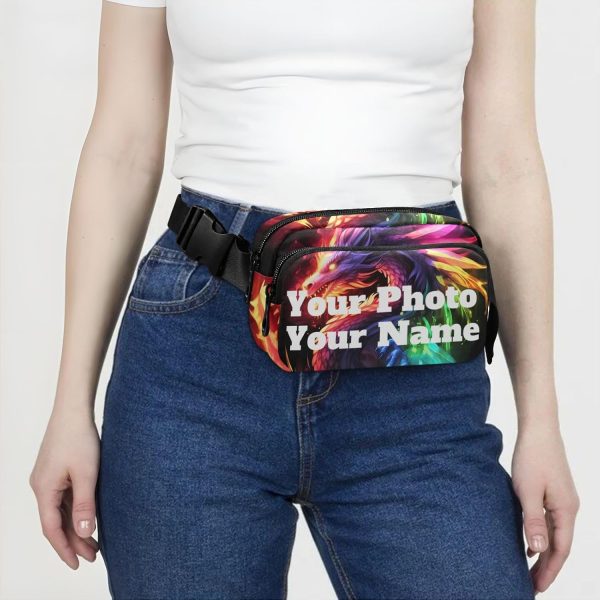 Custom Photo Name Fanny Packs for Women Fanny Pack For Men Belt Bag Crossbody Fanny Packs for Women Running Fanny Pack Waist Pack 21341053 - Image 7